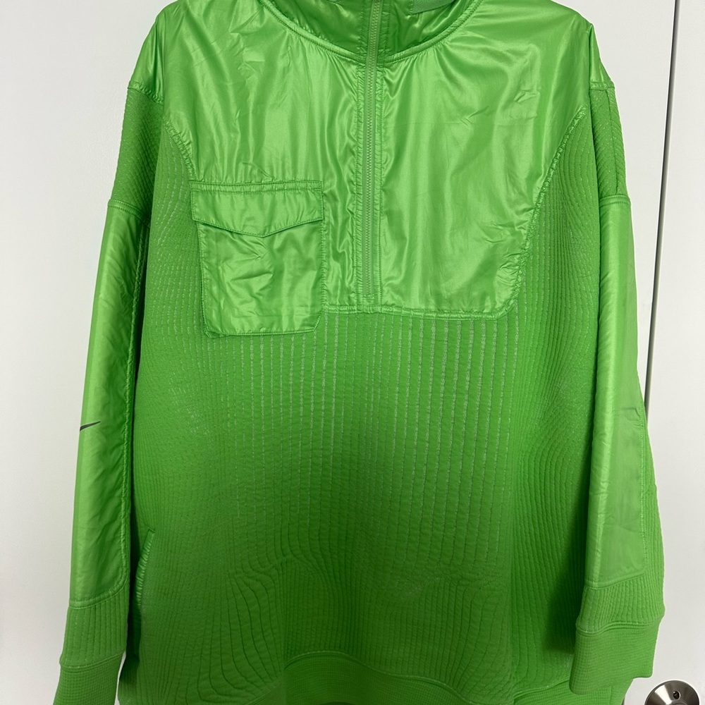 Nike Vibrant Green Pullover Jacket